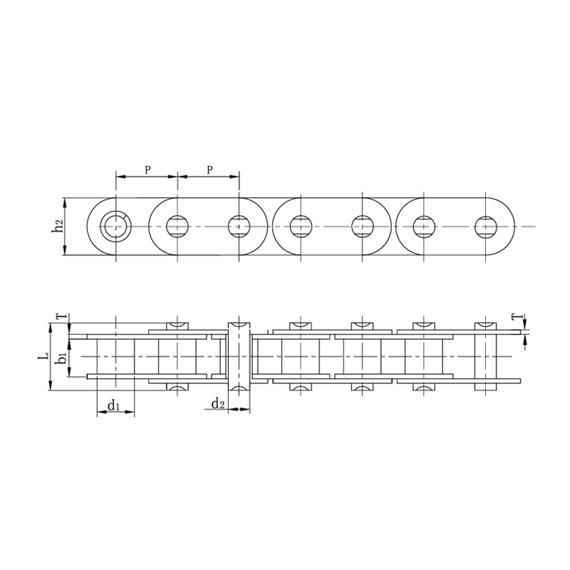 Chaînes de distribution de moteur automobile personnalisables et résistantes aux chocs