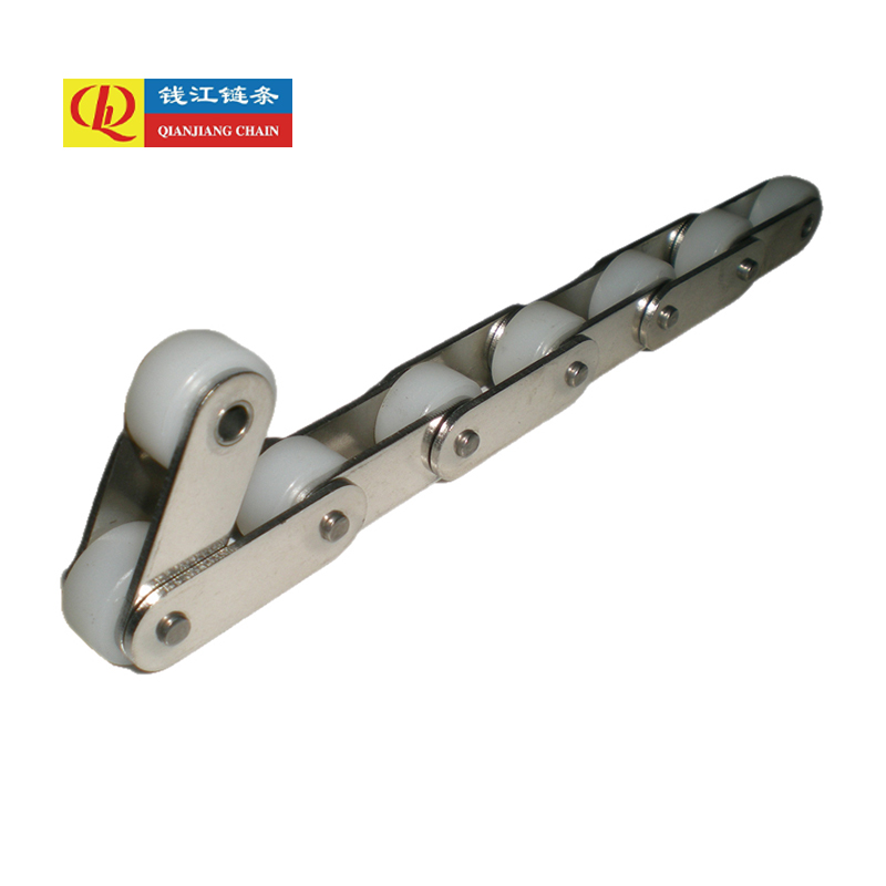 Chaînes de convoyeur à double pas en acier inoxydable