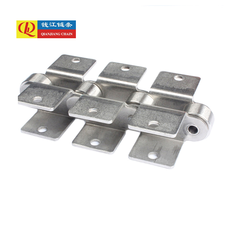Accessoires pour chaînes de convoyeur à double pas en acier inoxydable