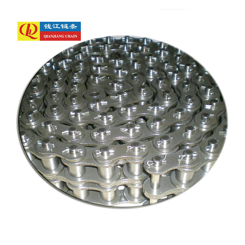 Chaînes à rouleaux de précision à pas court de type fendu (série A)