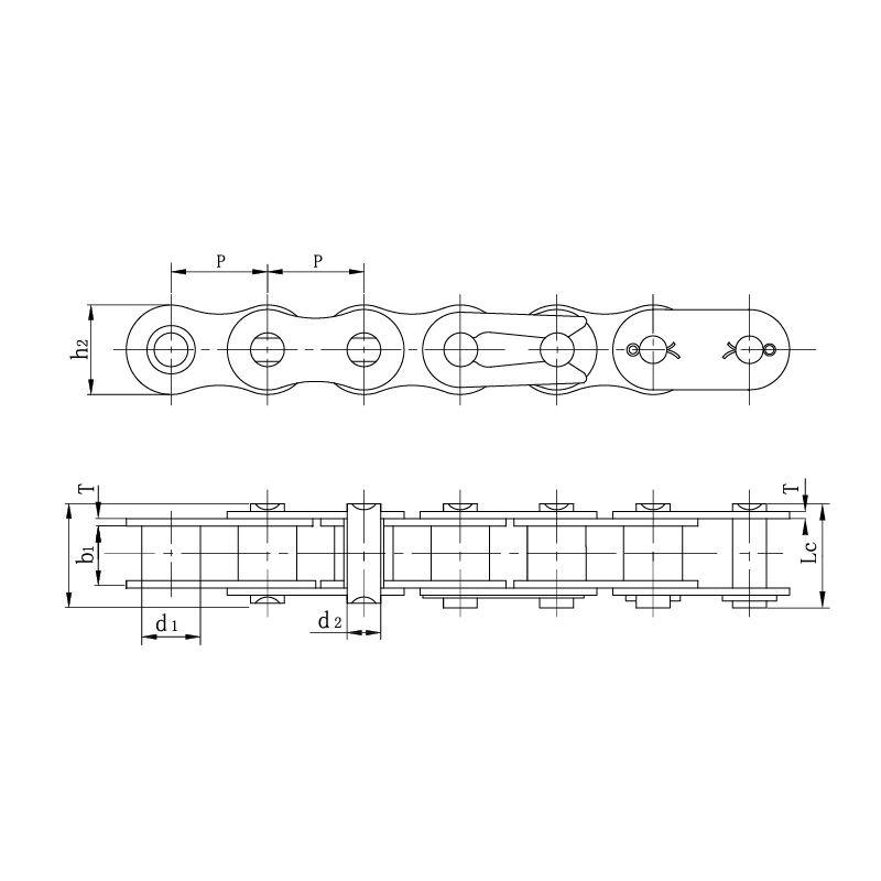 Chaînes standards pour motos