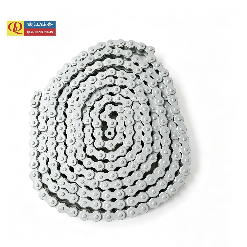 Hangzhou Qianjiang Chain Industries Co., Ltd. vous présente les chaînes à rouleaux Dacromet/à revêtement spécial